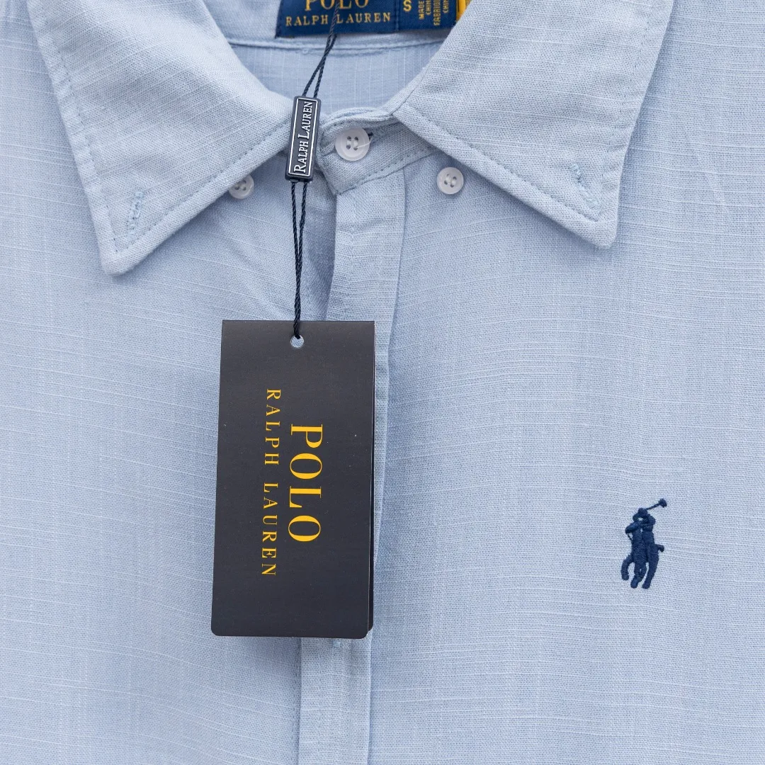 P280 top version (different currencies) You can scan the code to enter the official website Style: Ralph Lauren POLO linen old money style embroidered long shirt POLO Color: Picture color Size: S-L Fabric: Linen Accessories: A full set of customized accessories No gender distinction, the same style for men and women